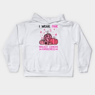 Breast Cancer I Wear Pink For My Friend Sister Personalized Kids Hoodie
